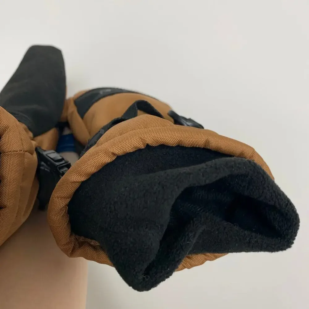 Carhartt Men's A616 Waterproof Mitt Glove Large, Brown / Black - Picture 5 of 12